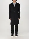 Hugo Boss Coat Boss Men Color Black In Schwarz
