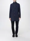 Hugo Boss Coat Boss Men Color Blue In Blue