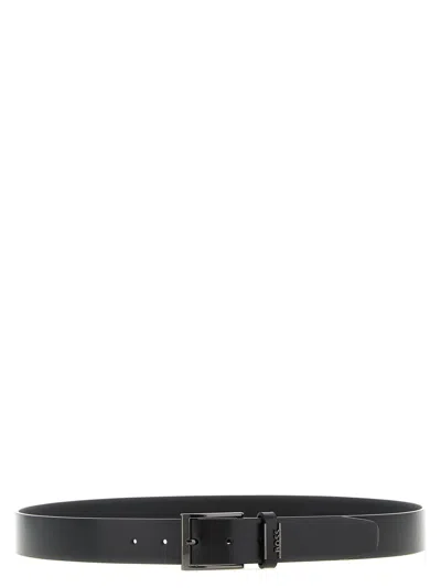 Hugo Boss Cole-ant Belt In Black