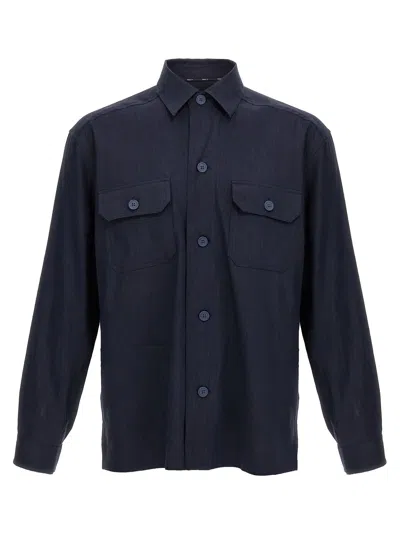 Hugo Boss Cole Shirt And Blouse Blue