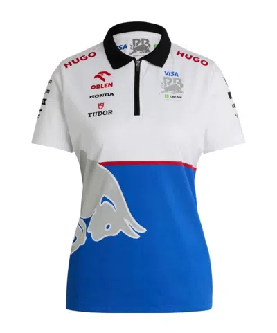 Hugo Boss Colorblock Motorsport Polo Shirt In Multi