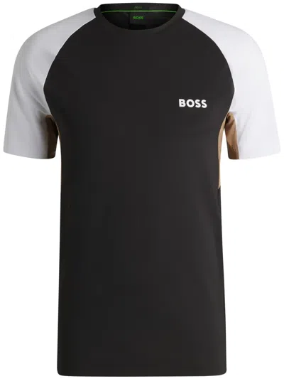 HUGO BOSS COLOUR-BLOCK T-SHIRT