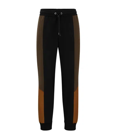 Hugo Boss Colourblocked Jogger Pants In Multi