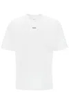 Hugo Boss Compact Cotton T-shirt In White
