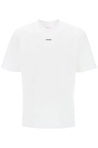 Hugo Boss Compact Cotton T-shirt In White