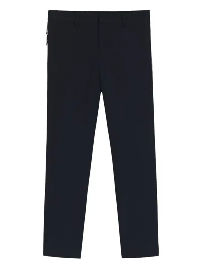 Hugo Boss Concealed-fastening Pants In Black
