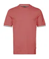 Hugo Boss Boss Basic Cotton T-shirt In Red