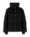 Hugo Boss Black Nylon Padded Jacket In Black