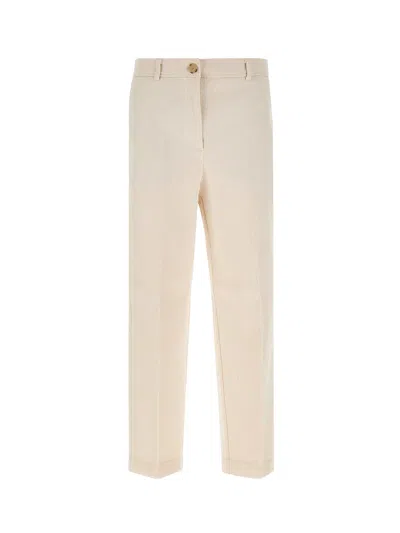 Hugo Boss Corduroy Trousers In Gray