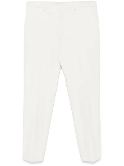 Hugo Boss Corduroy Trousers In Nude