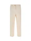 Hugo Boss Corduroy Trousers In Nude
