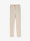 Hugo Boss Corduroy Trousers In White