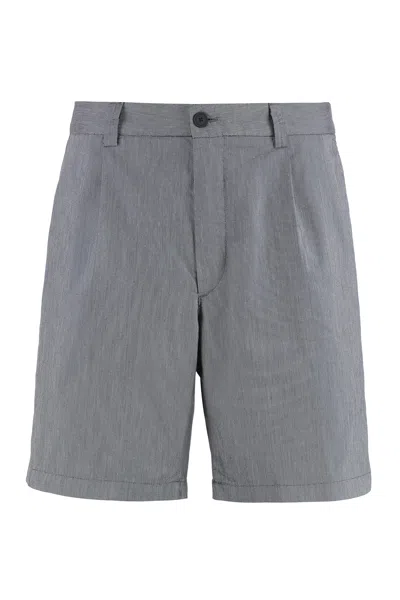 HUGO BOSS COTTON BLEND BERMUDA SHORTS