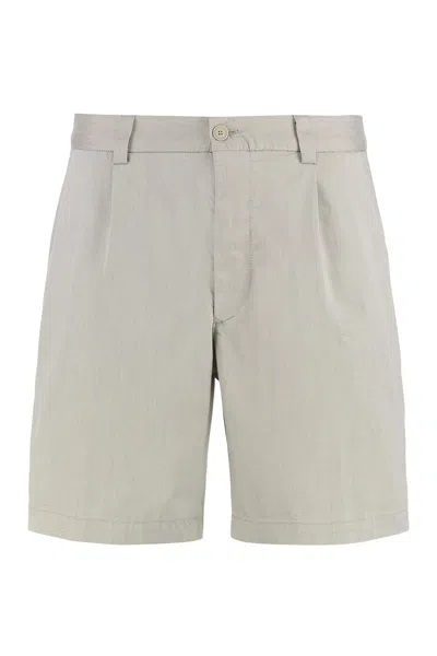 HUGO BOSS COTTON BLEND BERMUDA SHORTS