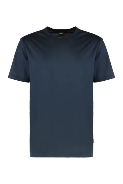 Hugo Boss Rn Bamboo 3-pack Mens T-shirts In Black