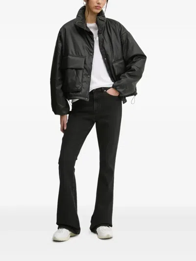 Hugo Boss Cotton-blend Jeans In Black