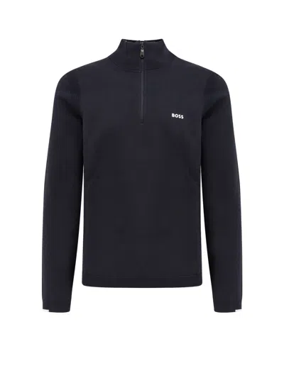 HUGO BOSS COTTON BLEND SWEATER