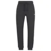 Hugo Boss Cotton-blend Waffle Tracksuit Bottoms With Logo In Black