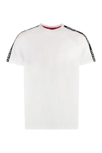 Hugo Boss Cotton Crew-neck T-shirt In White