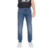 Hugo Boss Blue Cotton Jeans & Pant In Blue