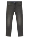 Hugo Boss Cotton Jeans In Gray
