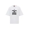 Hugo Boss Cotton-jersey Regular-fit T-shirt With Slogan Print In White