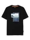Hugo Boss Cotton Jersey T-shirt In 黑色