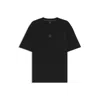 Hugo Boss Cotton-jersey T-shirt With Double B Monogram In Black