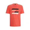 Hugo Boss Cotton-jersey T-shirt With Flag-inspired Artwork In Red