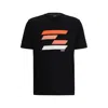 HUGO BOSS COTTON-JERSEY T-SHIRT WITH FLAG-INSPIRED ARTWORK