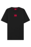 Hugo Boss Hugo Diragolino T Shirt Black In Black
