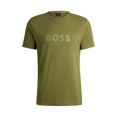 Hugo Boss T-shirt Boss Men Color Green
