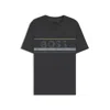Hugo Boss Cotton-jersey T-shirt With Stripes And Logo In Blue