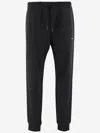 Hugo Boss Logo-detail Elasticated Track Pants In Blue
