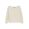 Hugo Boss Cotton Knitted Jacket With Mixed Structures In Gray