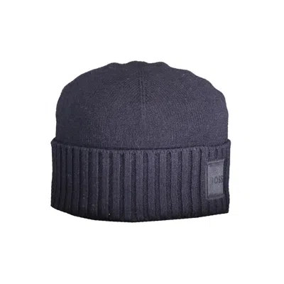 Hugo Boss Cotton Men Men's Cap In Blue