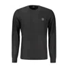 Hugo Boss Black Cotton Men Sweater In Black