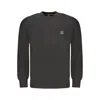 Hugo Boss Black Cotton Men Sweater In Black