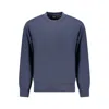 Hugo Boss Blue Cotton Men Sweater In Blue