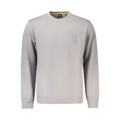 Hugo Boss Cotton Men Men's Sweater In Brown