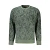 Hugo Boss Green Cotton Men Sweater In Green
