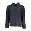 Hugo Boss Blue Cotton Sweater In Blue