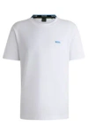 Hugo Boss Piqu¿ Taddy T-shirt In Beige