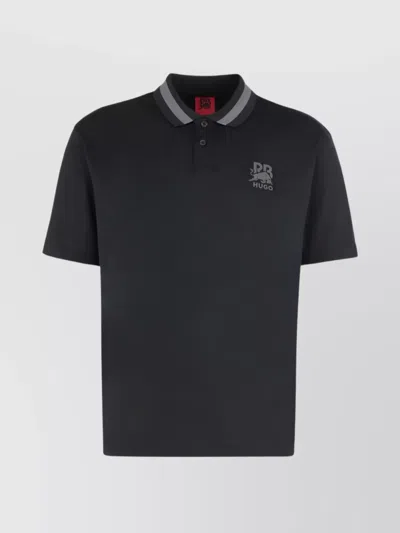 HUGO BOSS COTTON-PIQUÉ POLO SHIRT