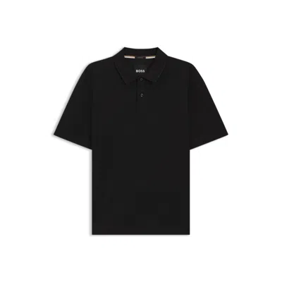 Hugo Boss Cotton-piqué Polo Shirt With Double B Monogram