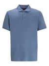 Hugo Boss Cotton Polo Shirt In Blau