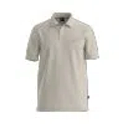 Hugo Boss Cotton Polo Shirt With Logo In Gray