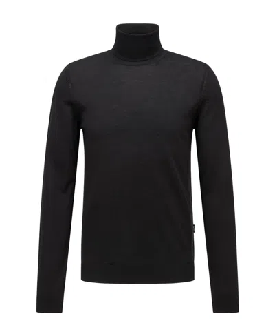 HUGO BOSS BOSS HUGO BOSS ROLL-NECK KNITTED JUMPER