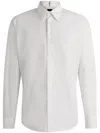 Hugo Boss Cotton Shirt In White