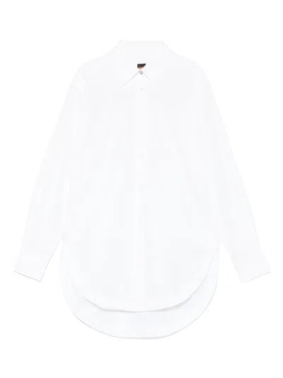 Hugo Boss Cotton Shirt In White